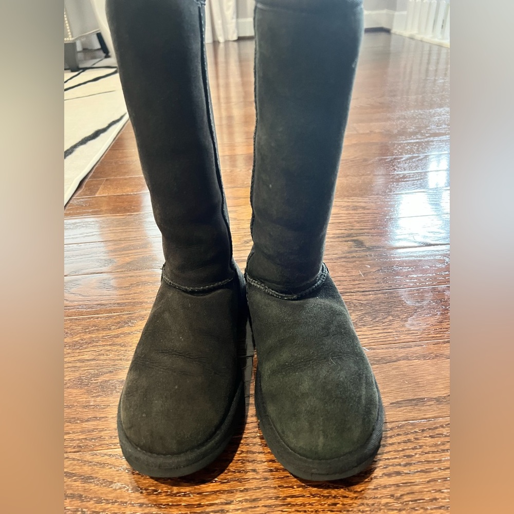 UGG Black Suede Boots